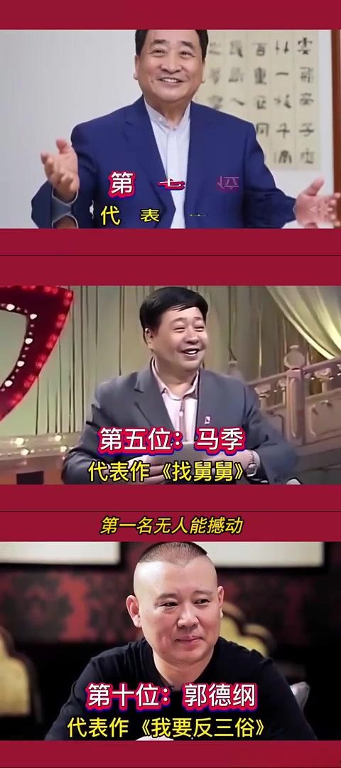 当代相声界翘楚:郭德纲独占鳌头,无人能出其右 当今相声界,群星璀璨.
