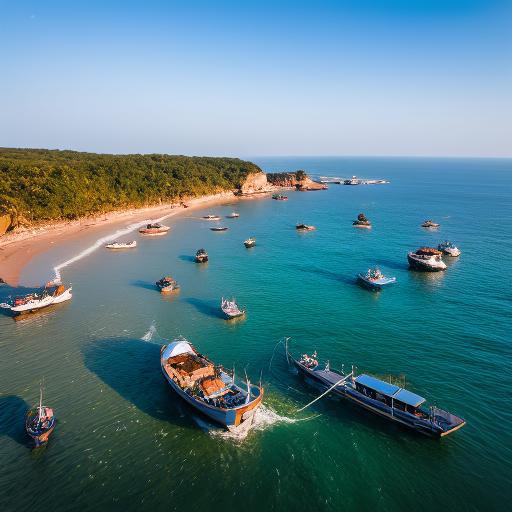 涠洲岛:中国地质年龄最年轻的火山岛 涠洲岛位于广西北海市北部湾海域