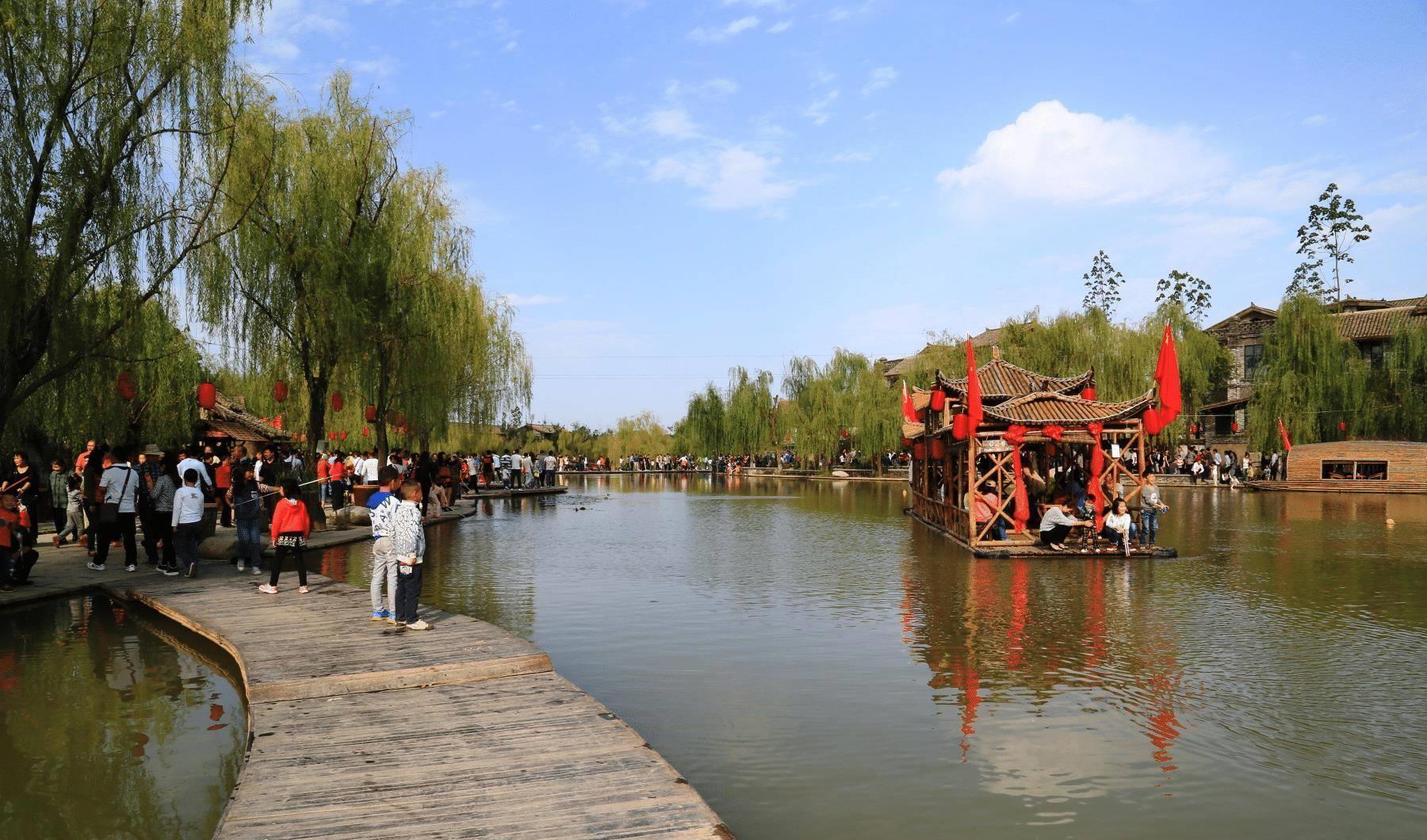 周至沙河湿地公园:西安旅游的一大亮点 西安是一座历史悠久的城市