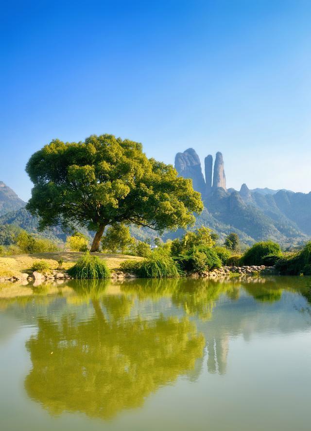 浙江仙都风景区图片