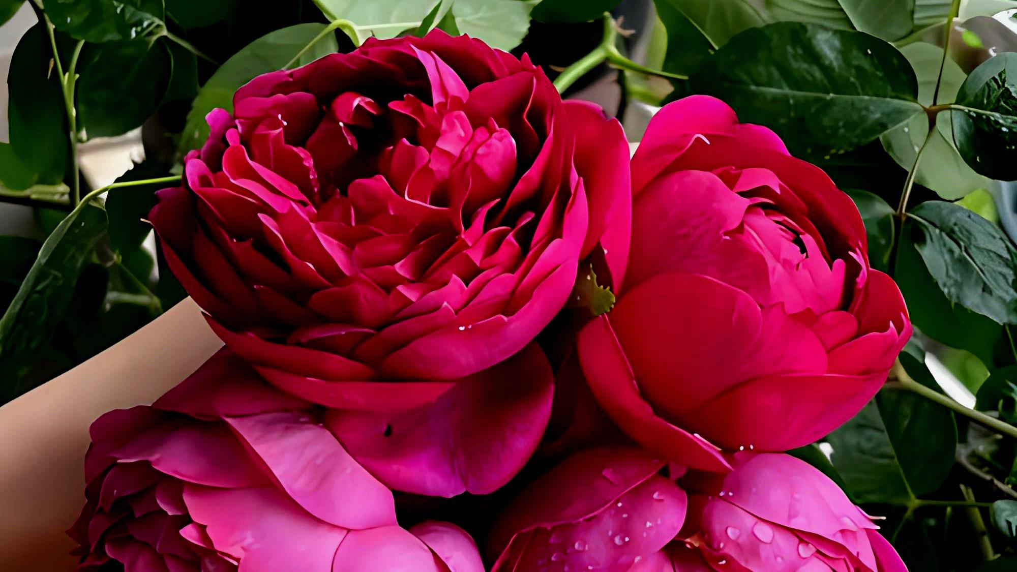 秋日胭脂:令人迷醉的月季花品种 让我们一起踏入月季花的仙境,沉醉于