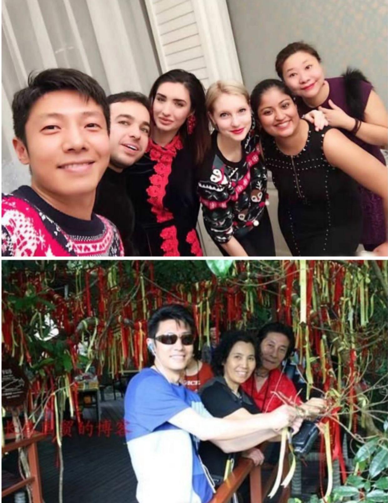 撒贝宁一家四口出游:幸福标杆的人生赢家 前些日子,有网友偶遇撒贝宁