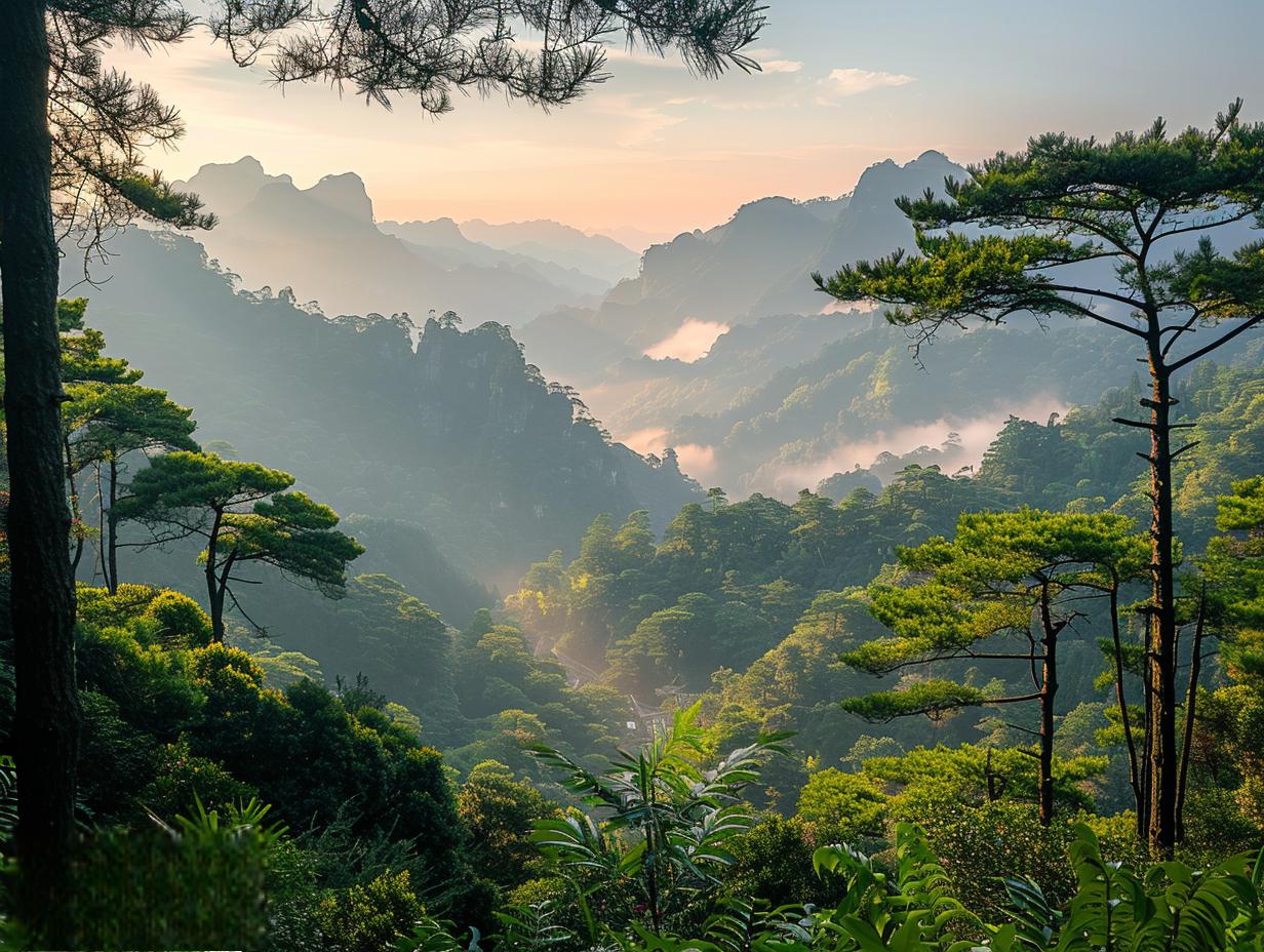 南岳衡山唯美图片