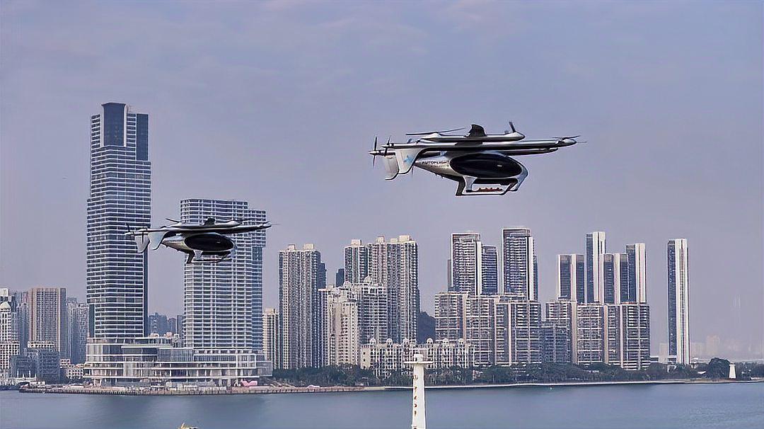 盛世龙电动垂直起降航空器完成跨海首飞,空中出租车时代即将到来 盛世