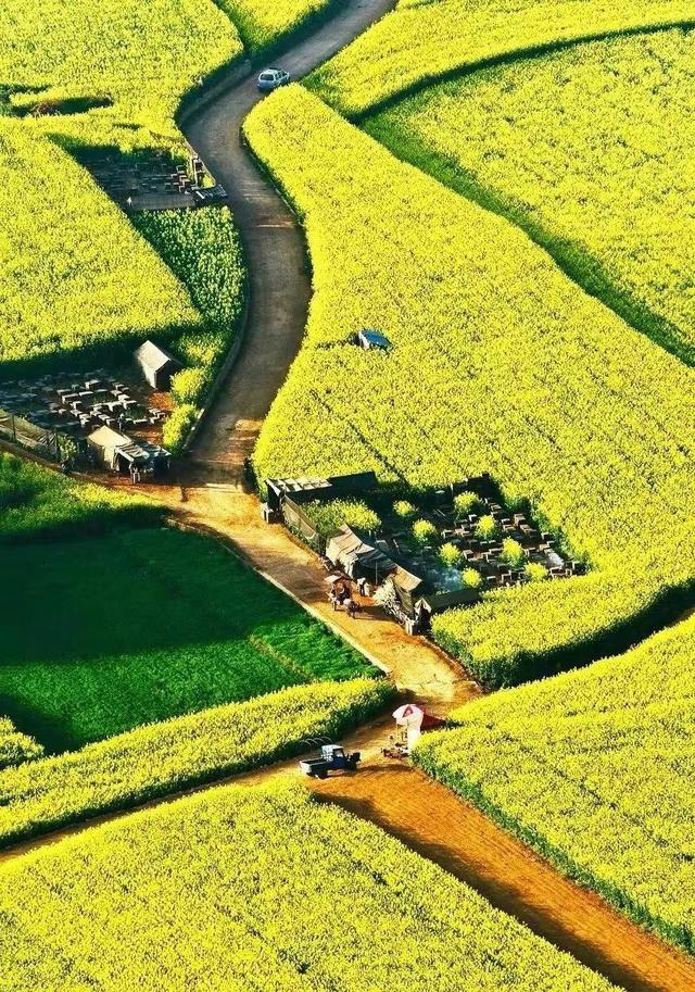 对角线构图风景图片