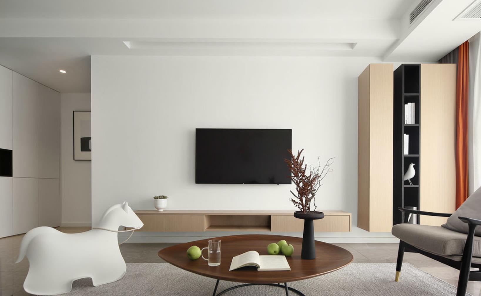 别急,我们将带你领略一套以大白墙为主角的装修案例,简约而不简单,极