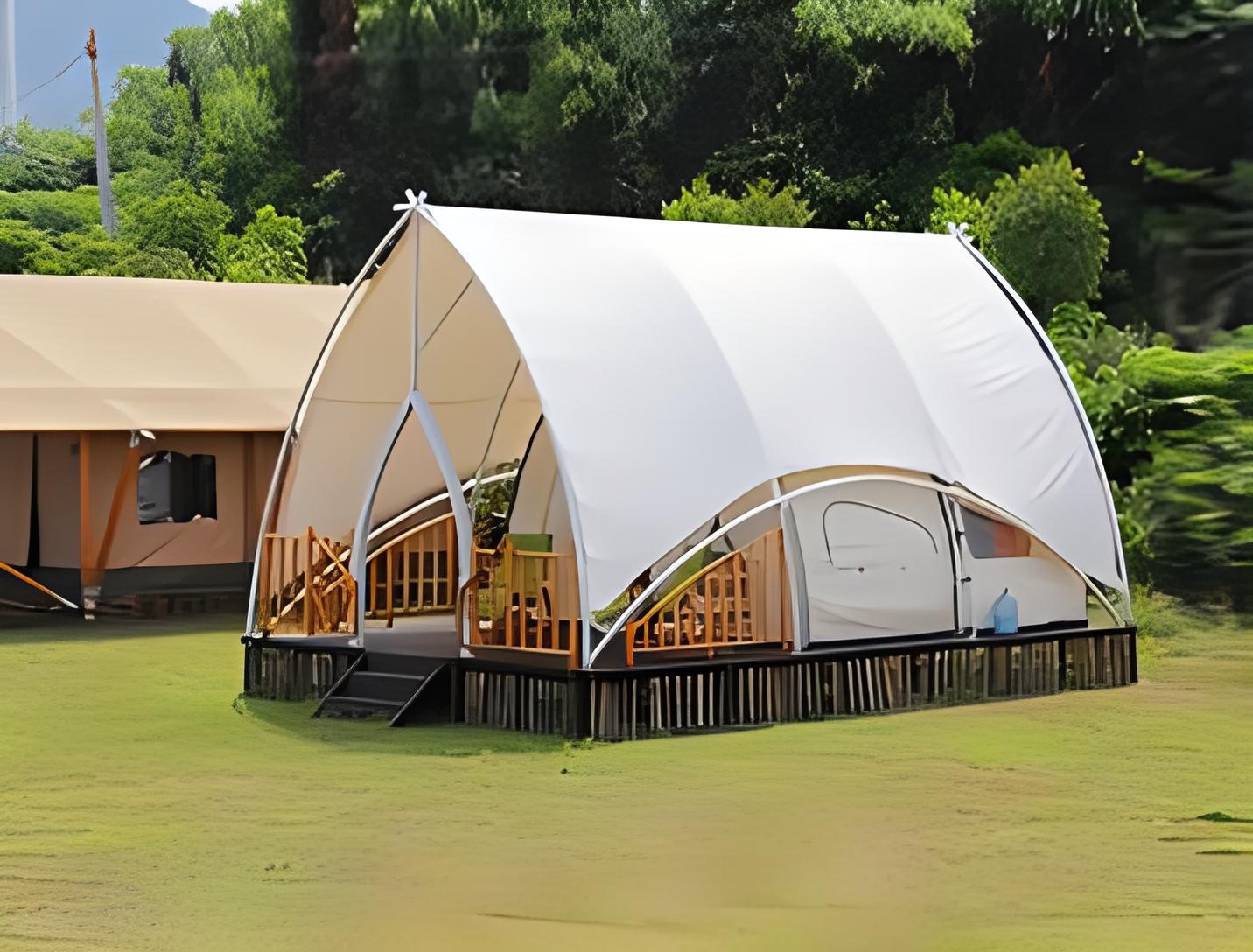 本文将揭秘帐篷酒店外形的魅力,让你瞬间爱上这片星空下的浪漫!