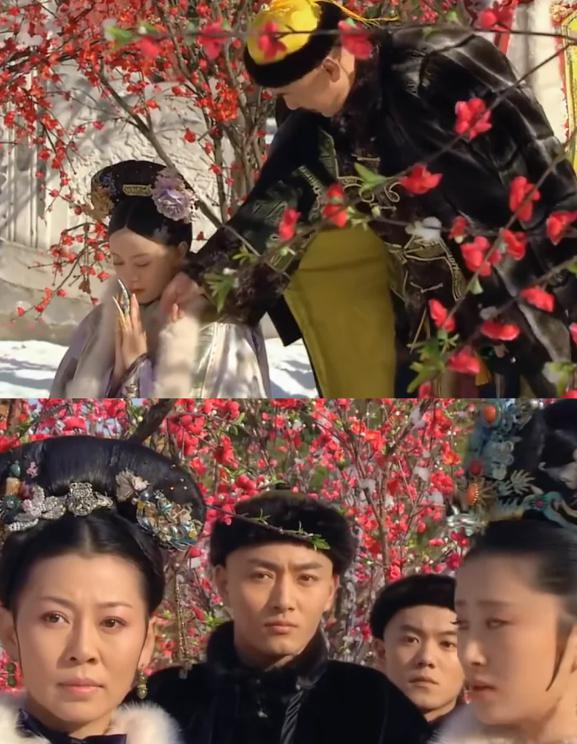 甄嬛传》:逆风如解意的甄嬛 在倚梅园中,甄嬛孤独地徘徊,内心深处充满