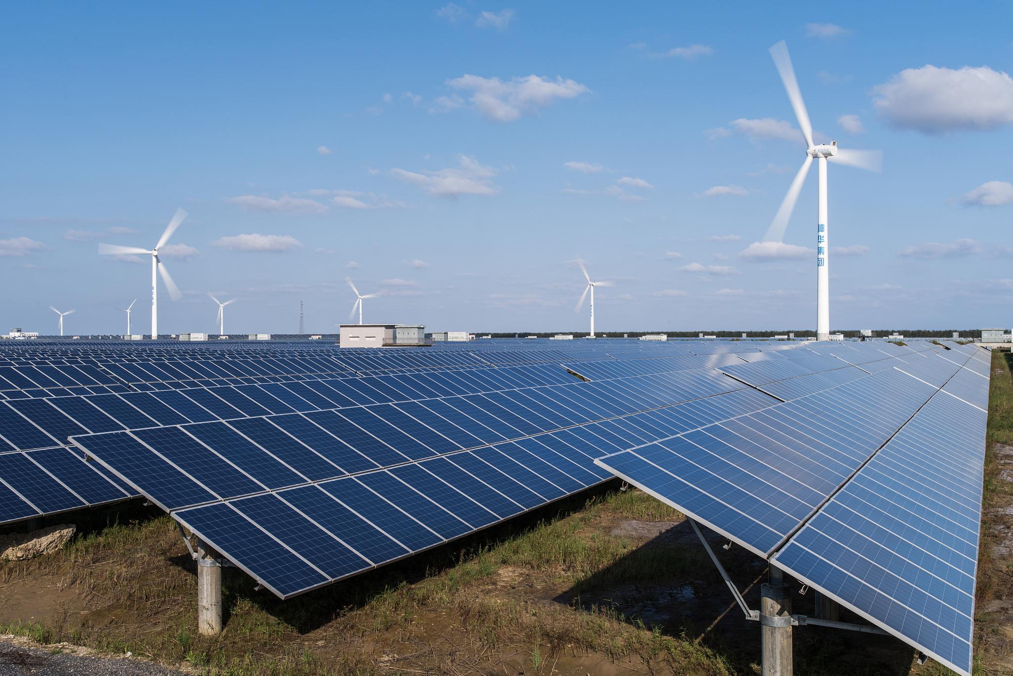 风电光伏成能源转型主力军,国家能源局发布指导意见推动发展 风电与