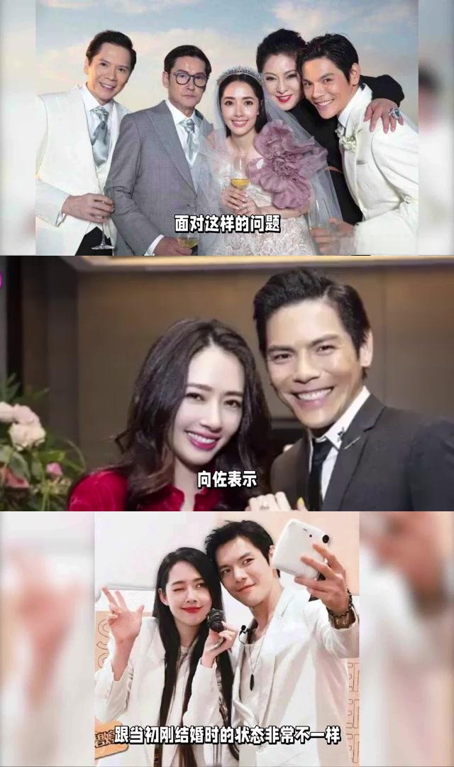 四年婚姻生活,幸福指数达顶峰 向佐在采访中分享了与郭碧婷结婚四年多
