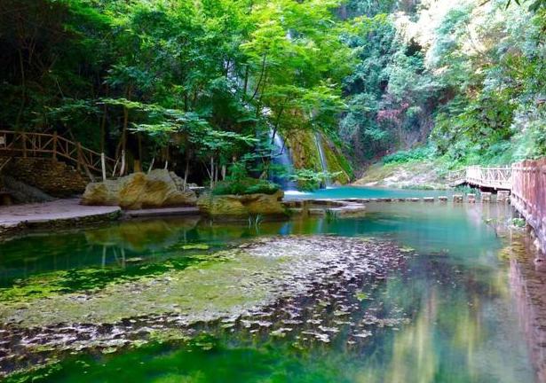 湖北香水河风景区图片