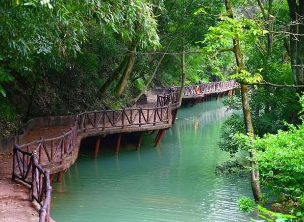 湖北香水河风景区图片