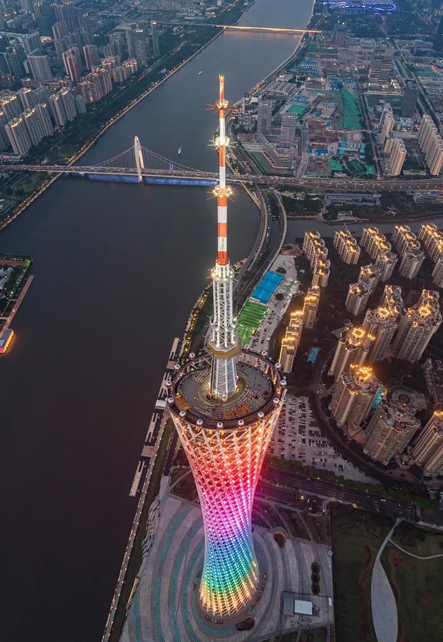 广州塔攻略:小蛮腰等你来征服 99地标级美景 广州塔是地标级美景