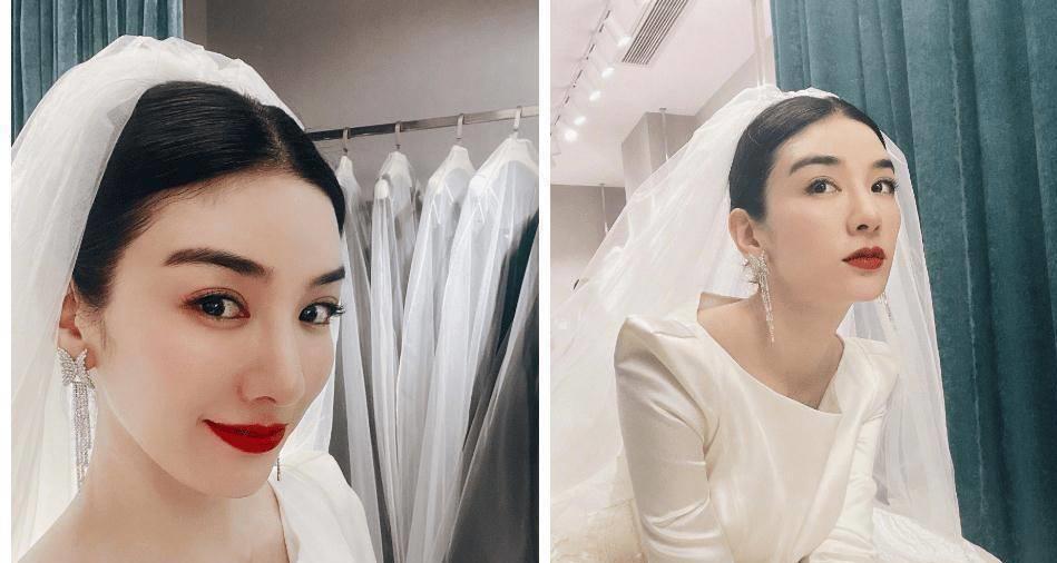 黄奕:勇敢面对人生 黄奕晒出婚纱照,展现出了自信和美丽,她在演艺圈中