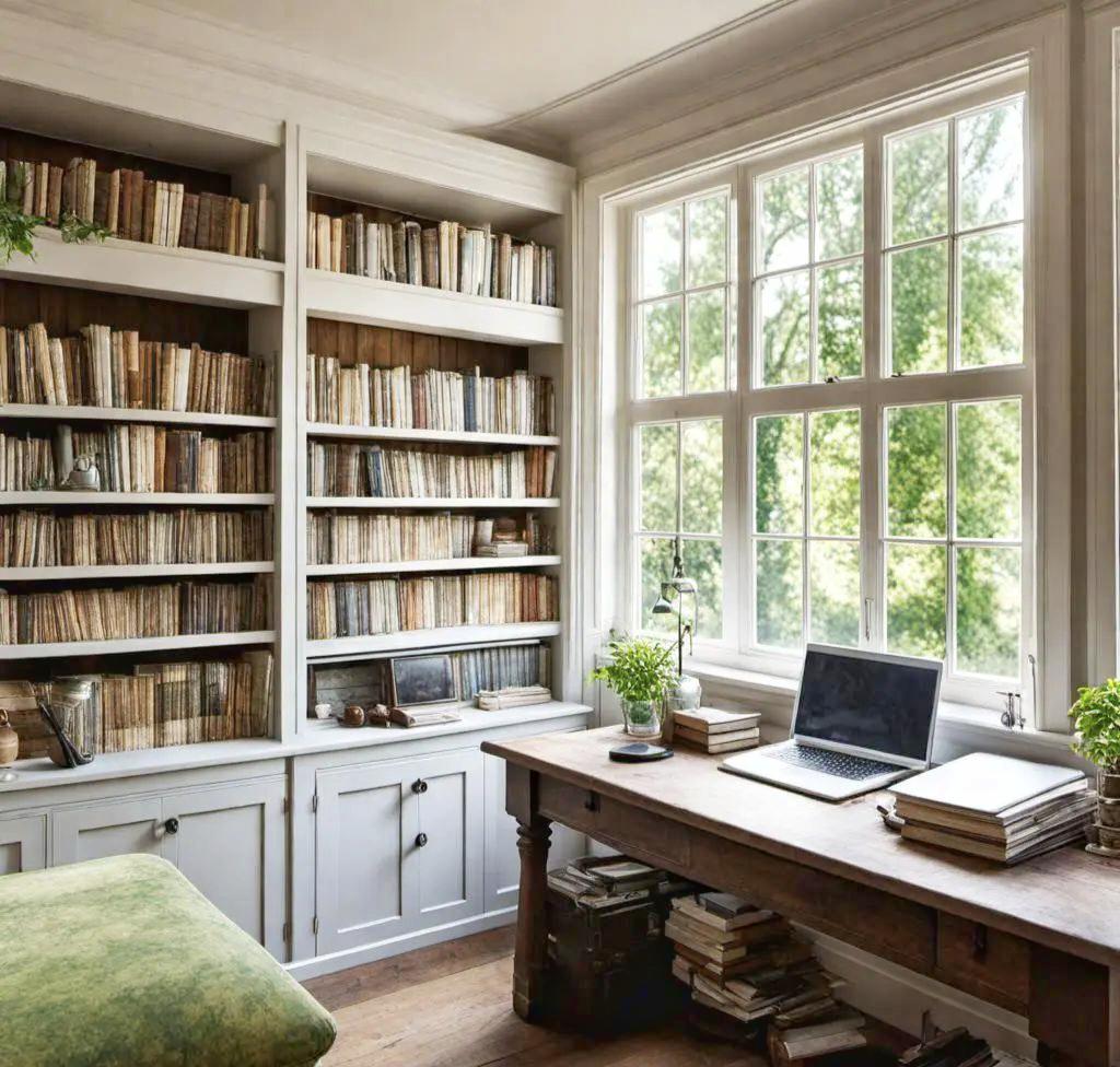 乡村风韵,美式书房里的诗意栖息地 逃离都市的喧嚣,寻找一份乡村的