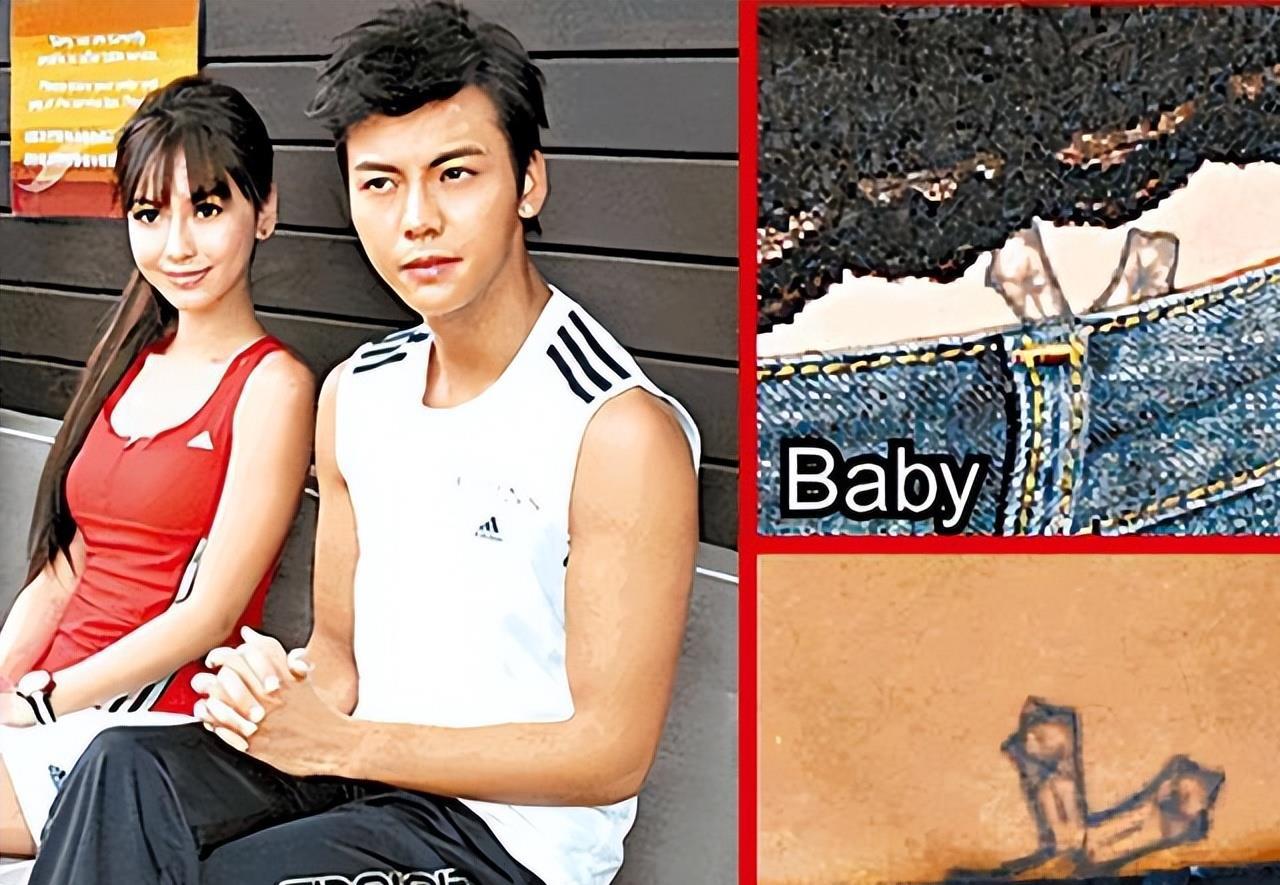 杨颖与陈伟霆的恋情备受瞩目,两人还在身体的同一部位纹上了纹身,据传