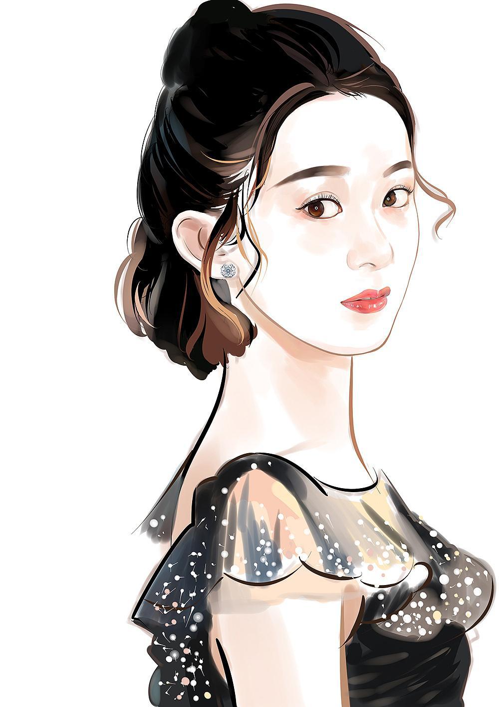 赵丽颖:美得惊艳动人 赵丽颖身着古装戏服,手持油纸伞,漫步在湖畔边上