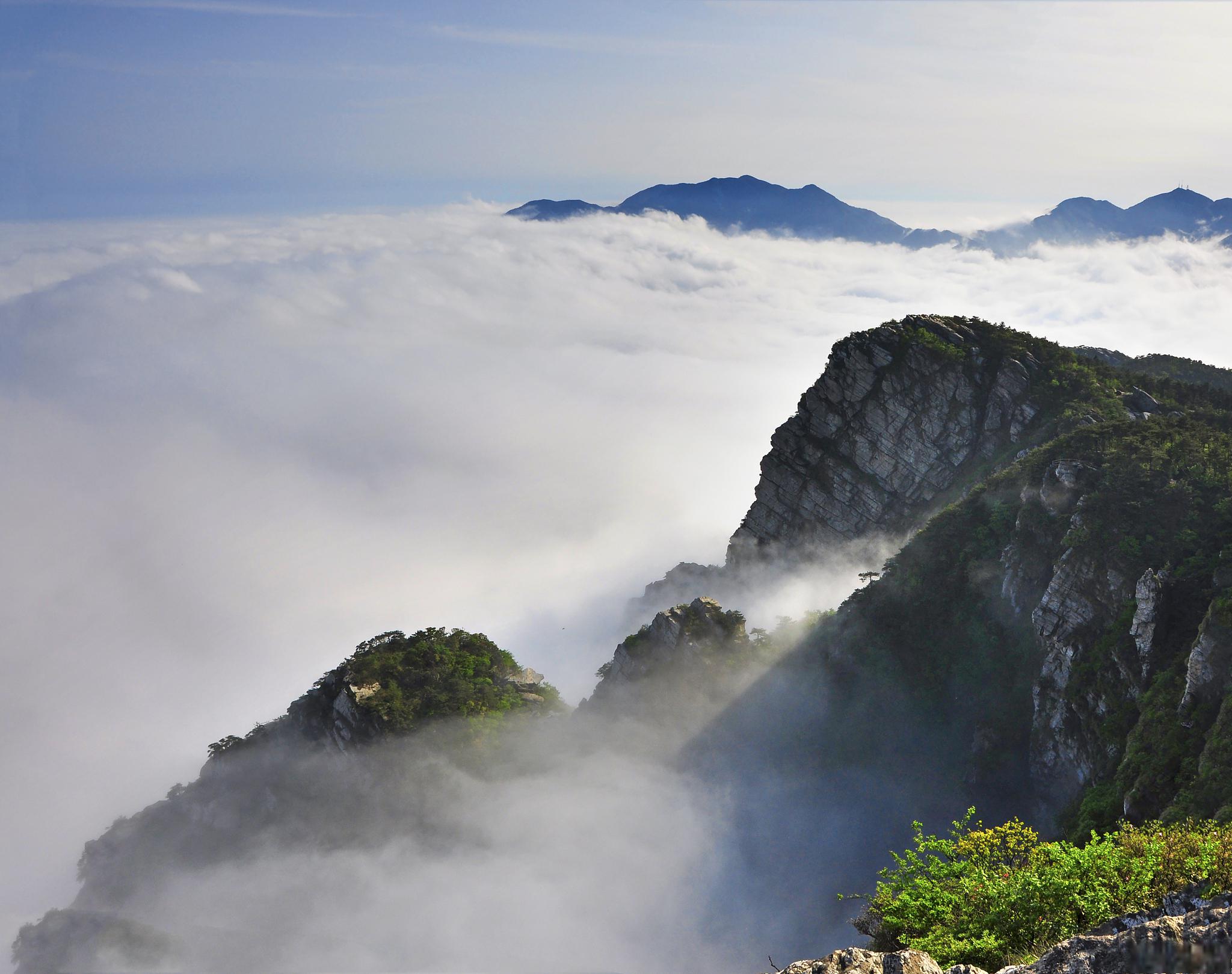 望庐山瀑布风景图片图片