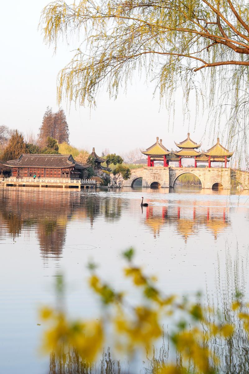 扬州个园之旅 扬州个园是中国四大名园之一,是清代盐商巨头黄至筠的
