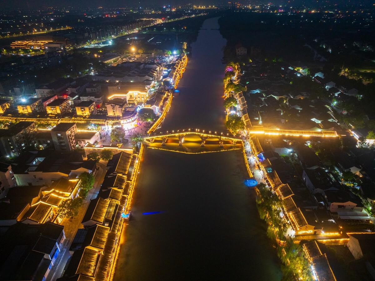 临平夜景最美的地方图片