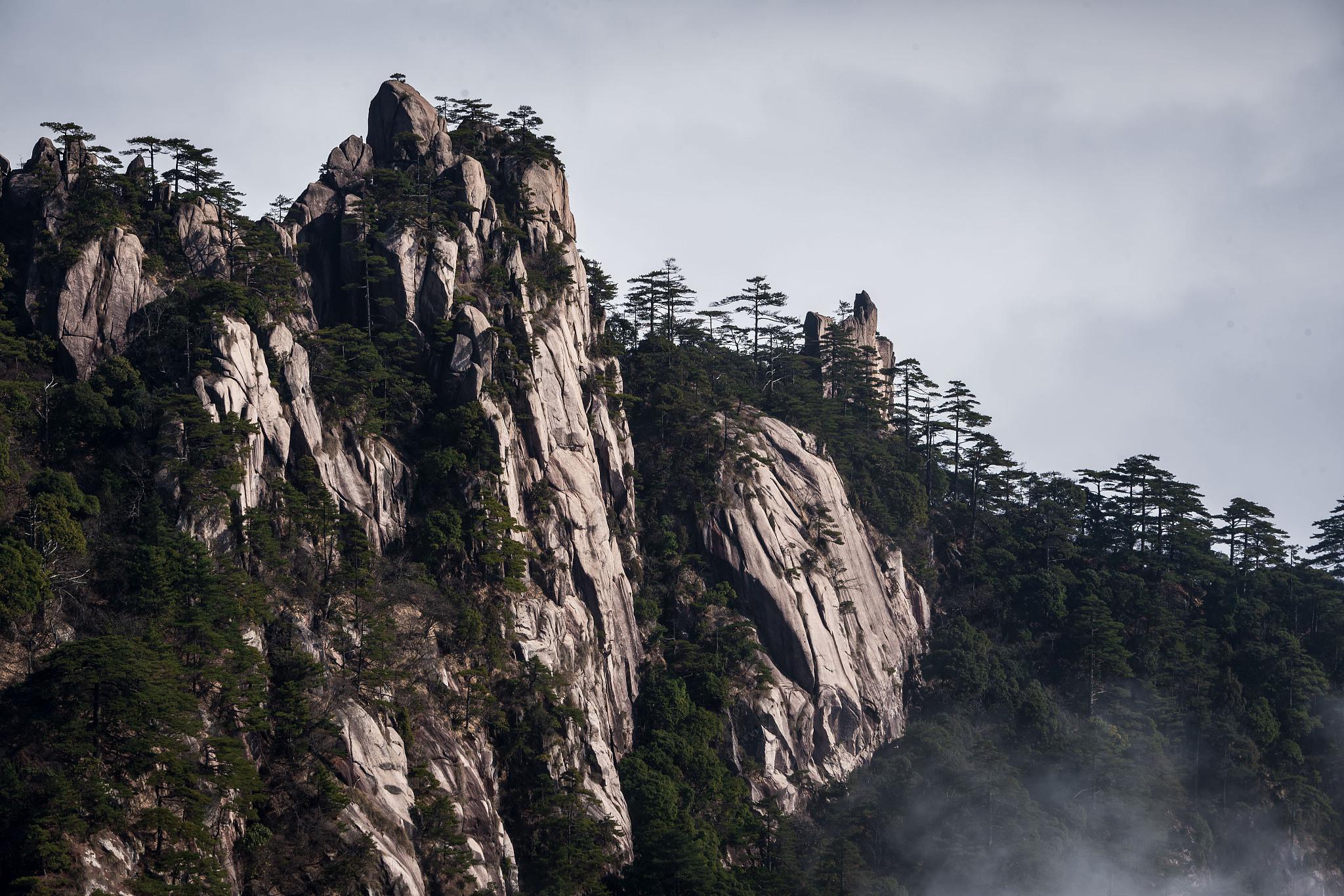 黄山天下第一奇山图片