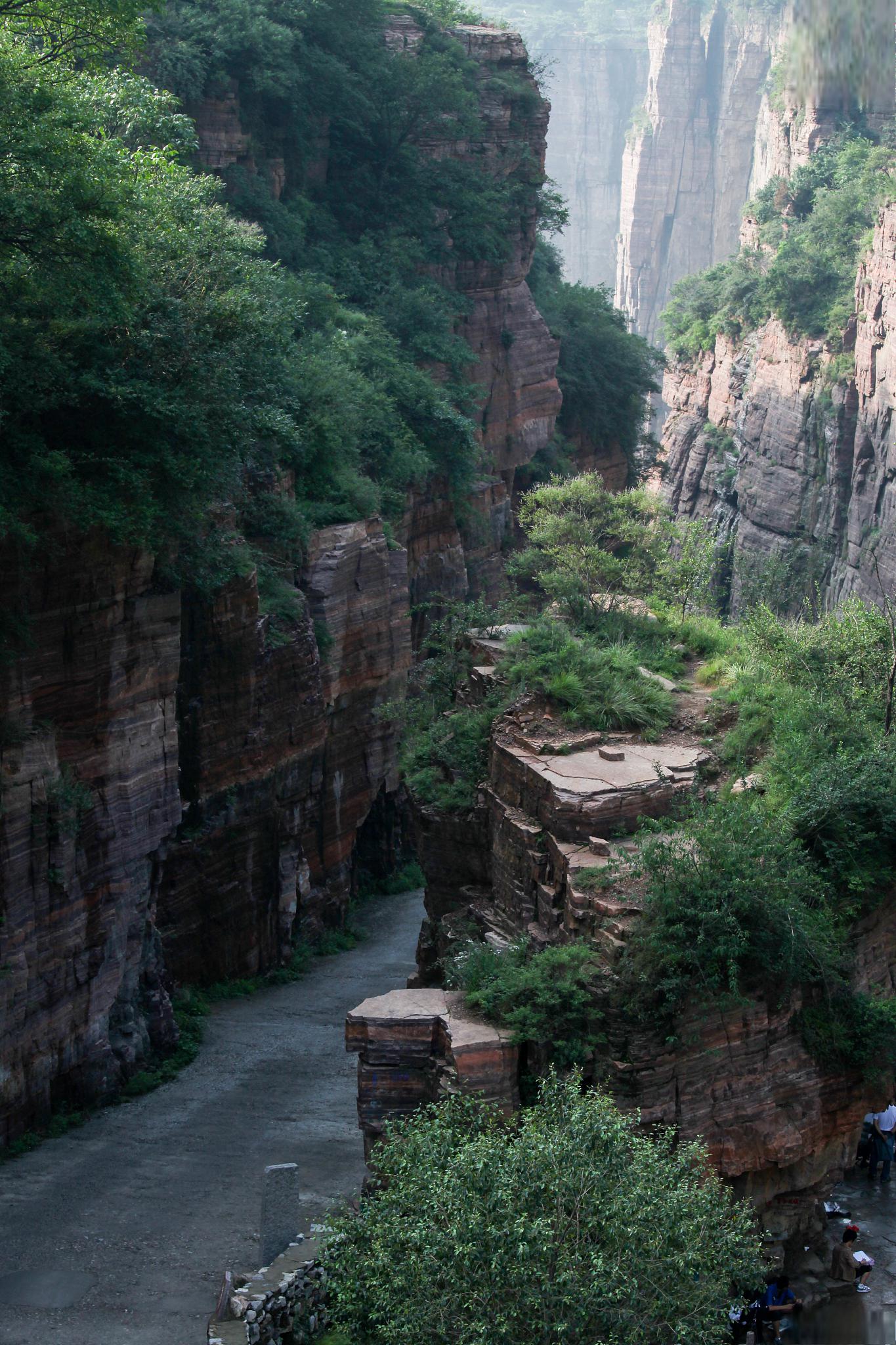 山西太行山大峡谷图片