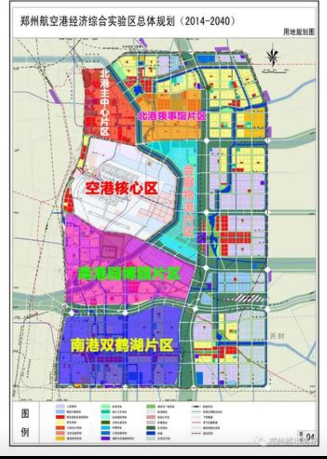 郑州港区新版地图图片