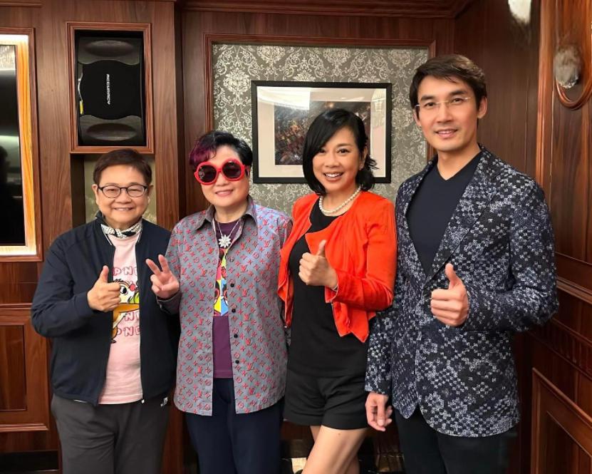 陈松伶夫妇感恩宴揭幕,模范丈夫张铎全程呵护,婚姻幸福引热议 陈松伶