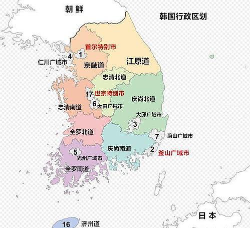 韩国离谱地图图片