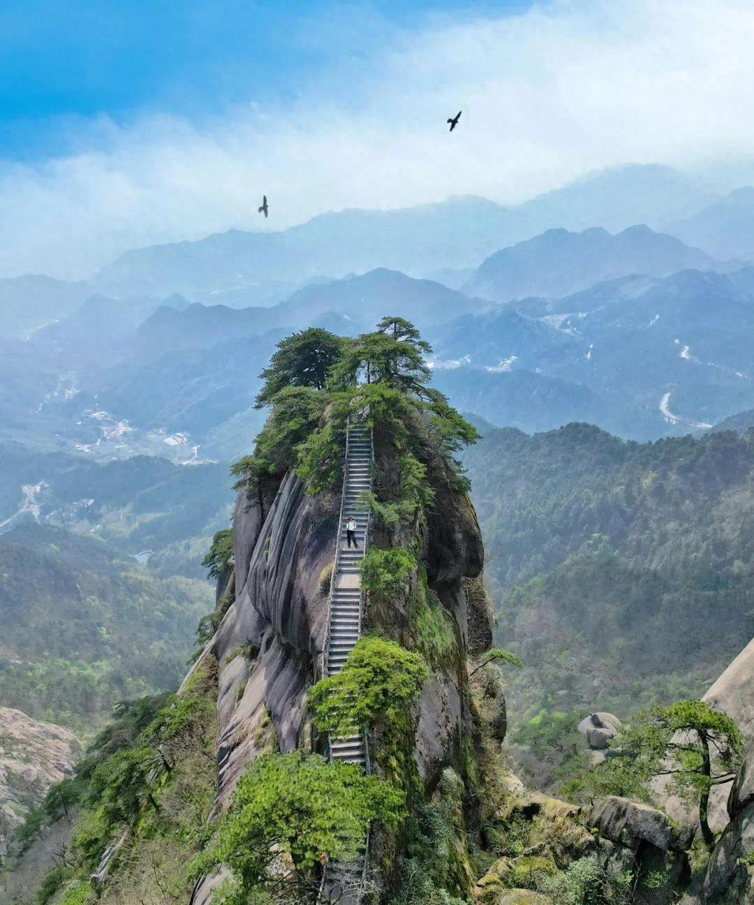 安徽安庆潜山天柱山:大自然的鬼斧神工 如果你渴望逃离城市的喧嚣