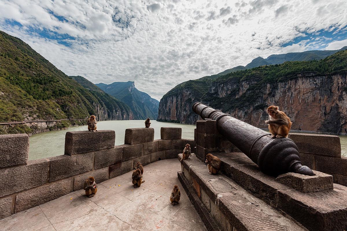 白帝城:诗意的古城 白帝城,坐落在风景如画的奉节县,与长江三峡中最