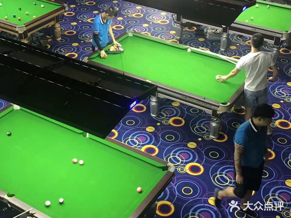 7点台球