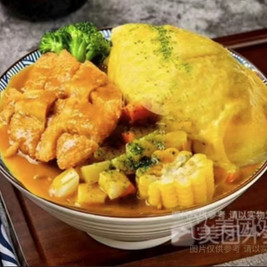 岸居洋风拉面·咖喱烧肉饭