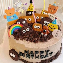 幸福链接冰淇淋生日蛋糕(花果山小区店)