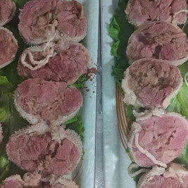 平泉清真老福张烧饼夹带鱼