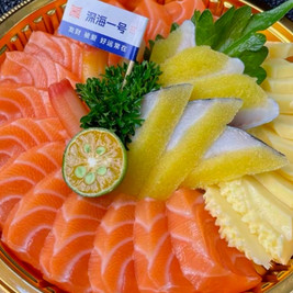 海里里铋蓓家筠-鲜切三文鱼-生腌(龙湖店)