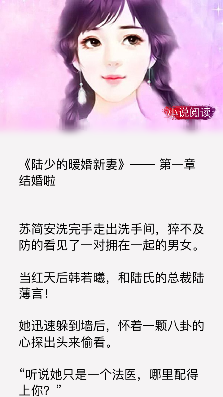 大神之作《陆少的暖婚新妻,慧极必伤,情深不寿