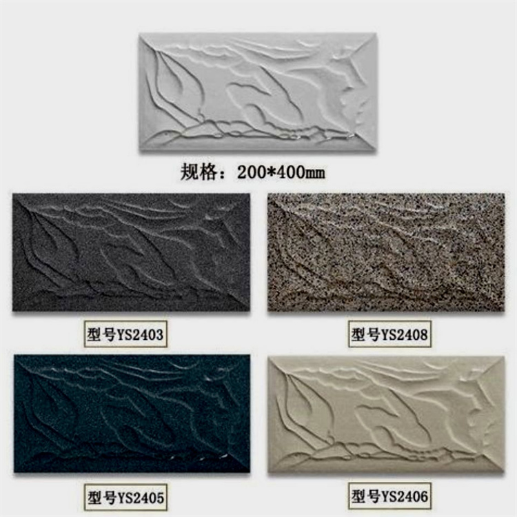 Production of exterior wall bricks, cultural stone series, courtyard imitation stone surface tiles, cold and corrosion resistance