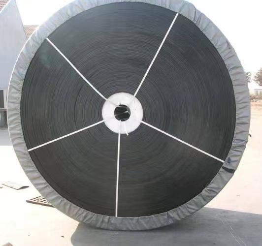 Flat nylon conveyor belt waterproof and wear-resistant rubber conveyor belt manufacturer's conveying equipment