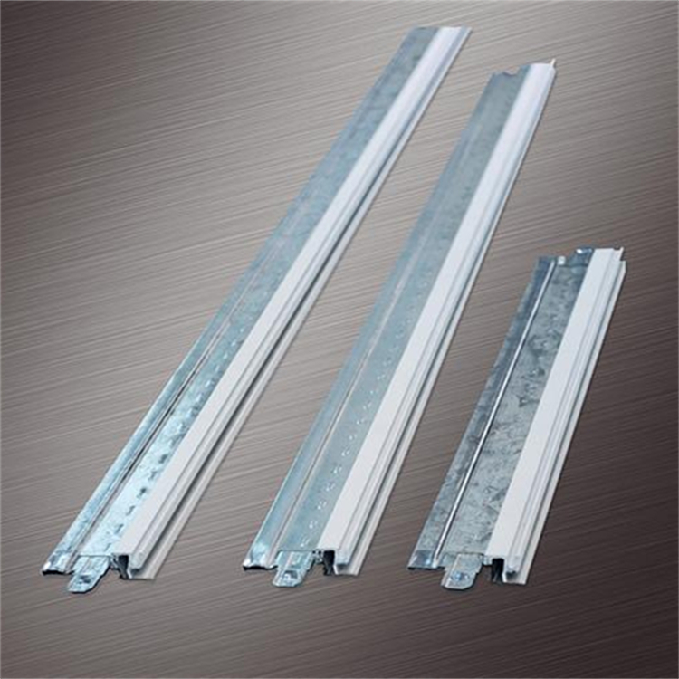 磊金建材 铝合金龙骨工装宽边窄边白槽T型 规格齐全质量保障可定制
