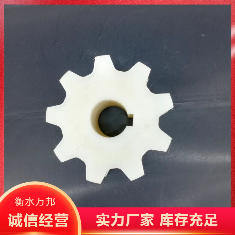 供应黑色含油尼龙齿轮 大扭力耐磨塑料齿轮 注塑链轮工业机械传动轮