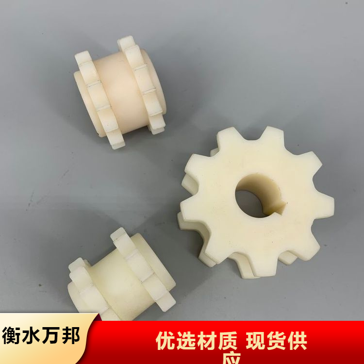供应黑色含油尼龙齿轮 大扭力耐磨塑料齿轮 注塑链轮工业机械传动轮
