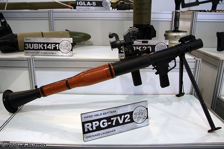 传奇继续？俄罗斯RPG-7V2火箭筒，为西方坦克准备的杀手