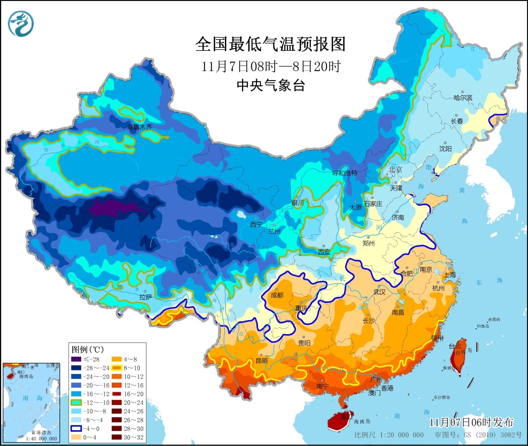 一夜速冻！雪景刷屏！今年注定是冷冬了吗？