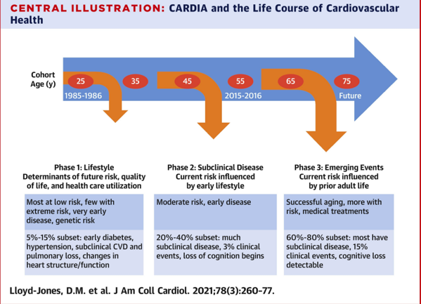 年轻人为何会发生心血管病？CARDIA研究35年成果