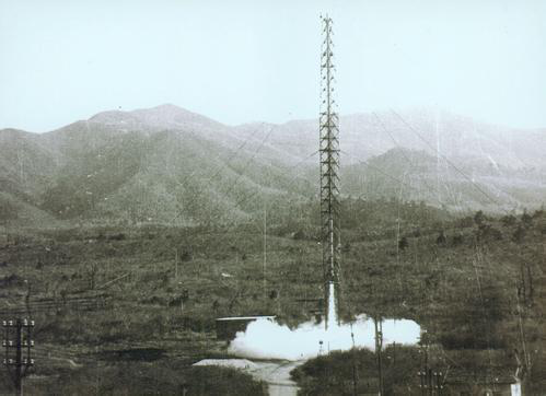 中国第一枚试验型探空火箭（T-7M型）