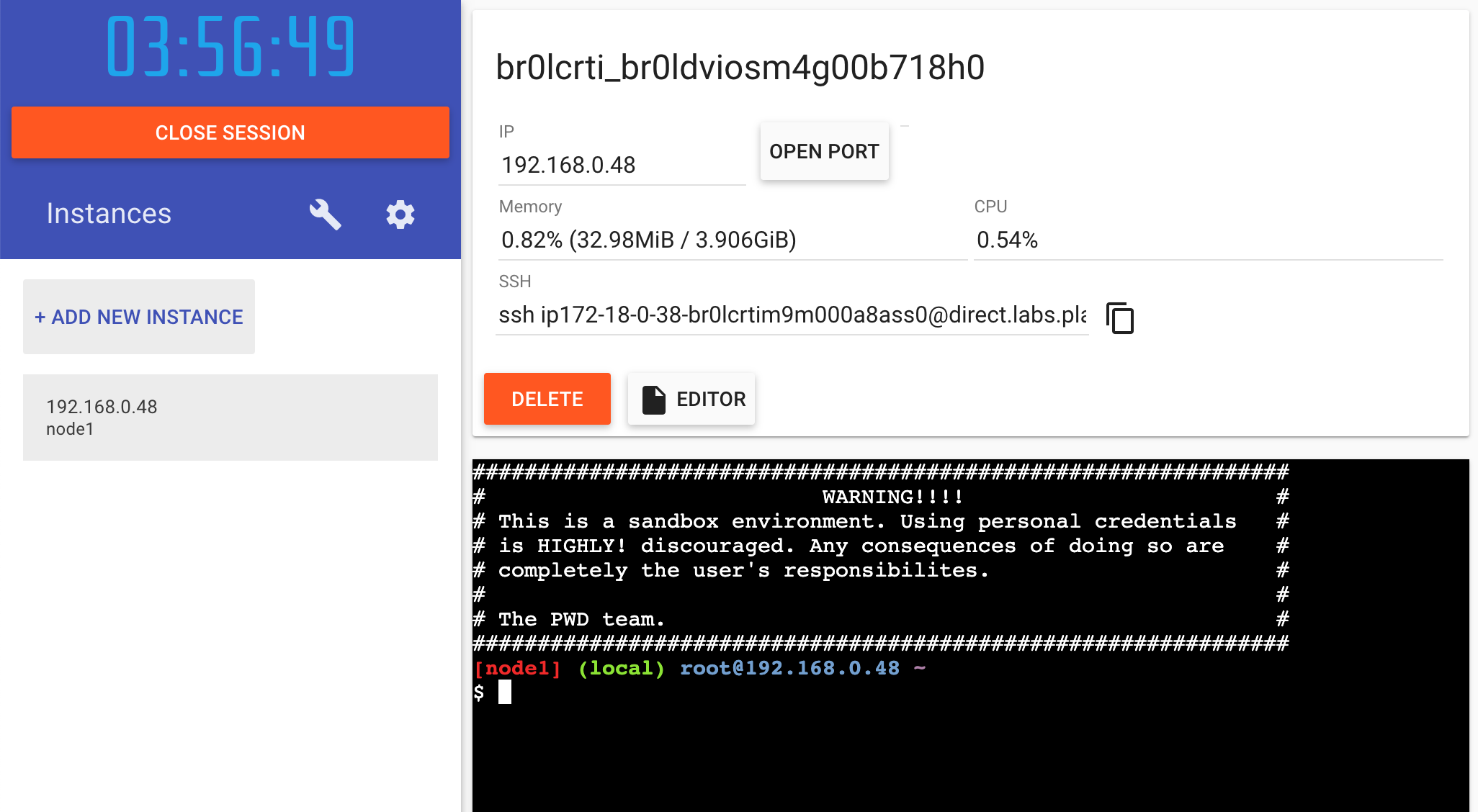 玩 Docker 添加新实例